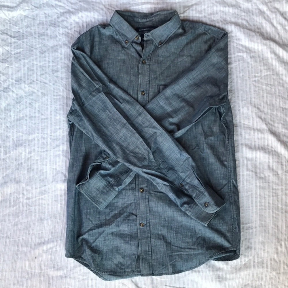 Men’s Old Navy Denim Button Down Long Sleeve